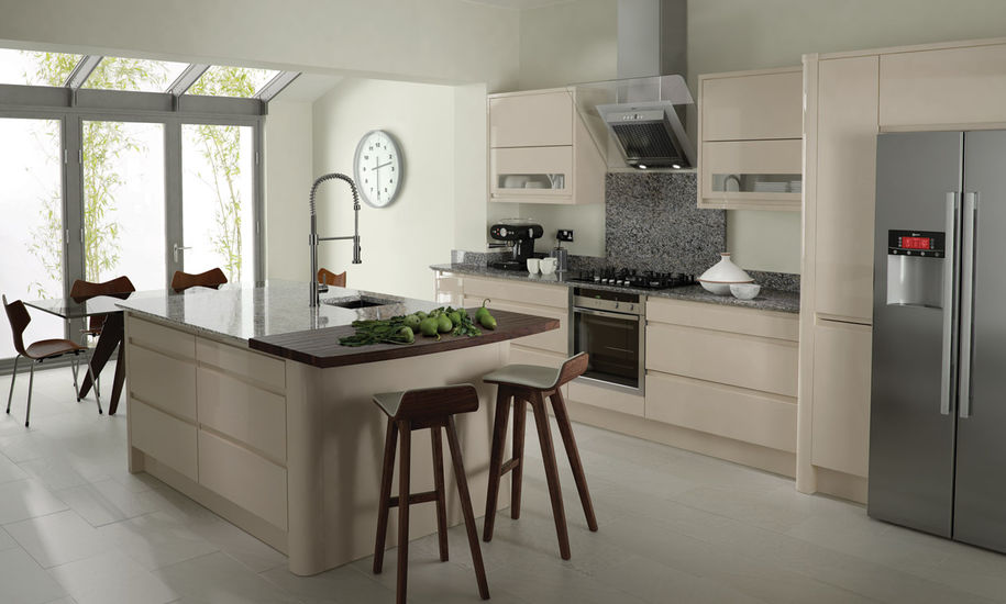 quality kitchen doors nottingham beige finish
