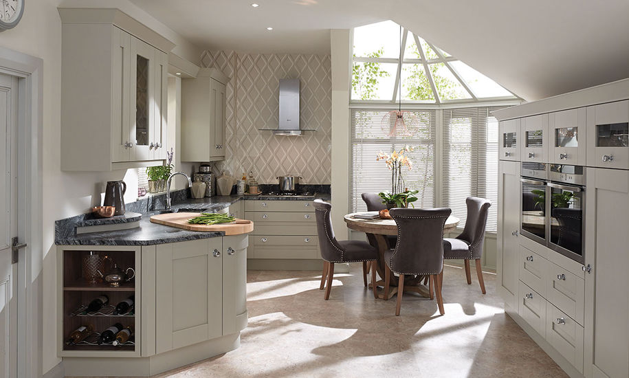quality kitchen doors nottingham curved style