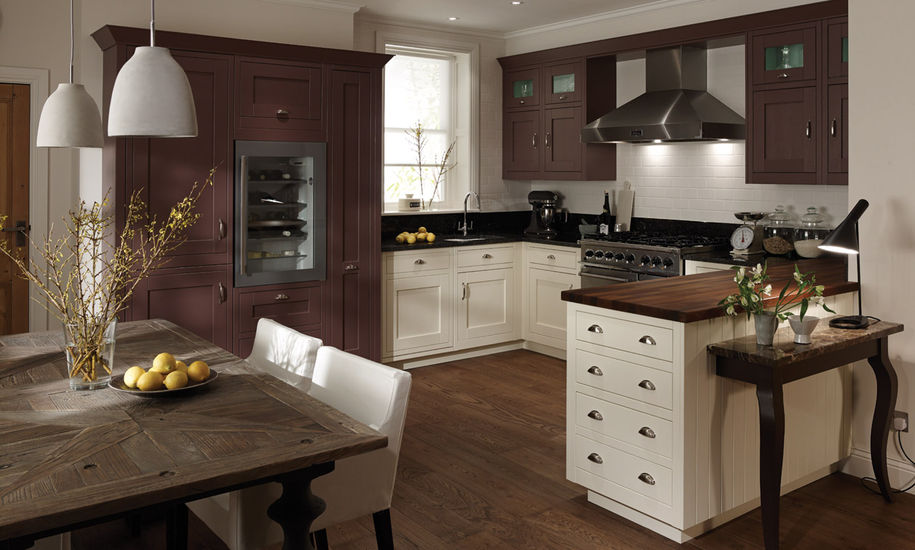 quality kitchen doors nottingham dark finish